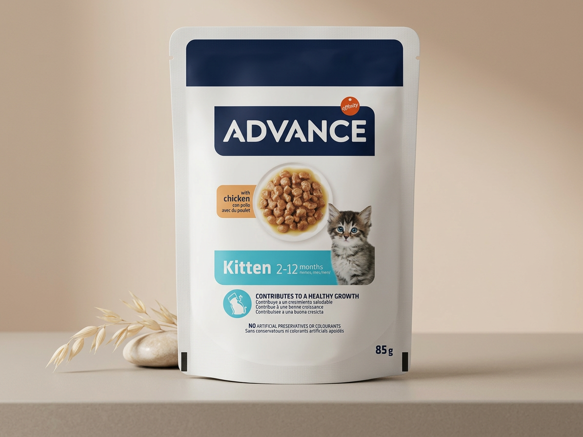 Kapsička pro kočky ADVANCE KITTEN kuře, 85 g