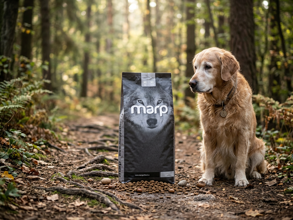 Marp Natural Plus Senior and Slim 17 kg – jehněčí granule pro seniory