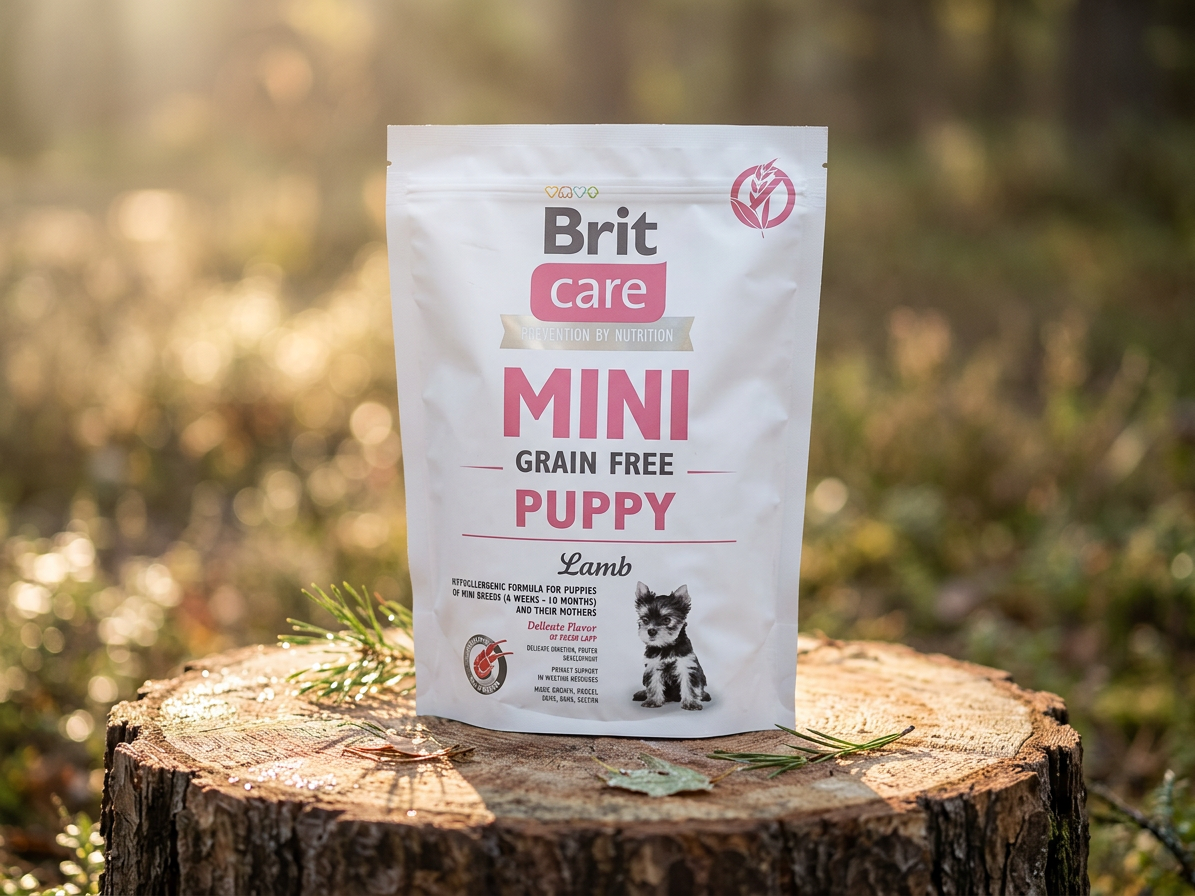 Brit Care Mini Dog Puppy Lamb – bezobilné granule s jehněčím 0,4 kg