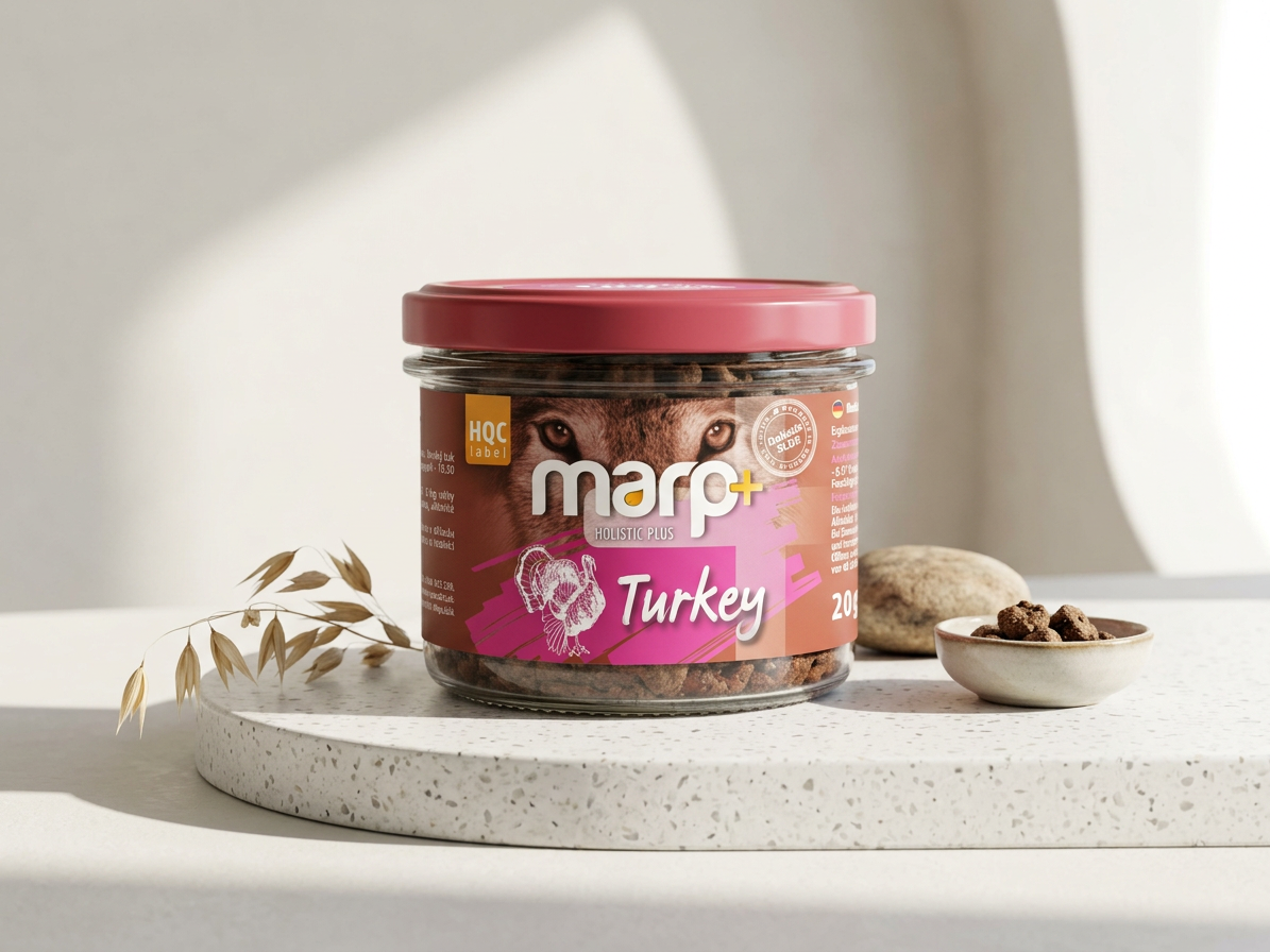 Marp Holistic Plus - 100% krůta ve sklenici pro psy 200g