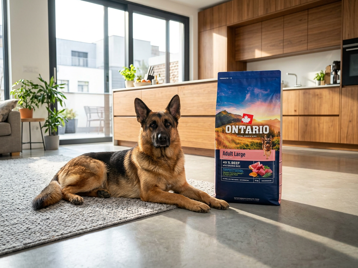 Ontario Adult Large Beef & Brown Rice pro velké psy 12 kg
