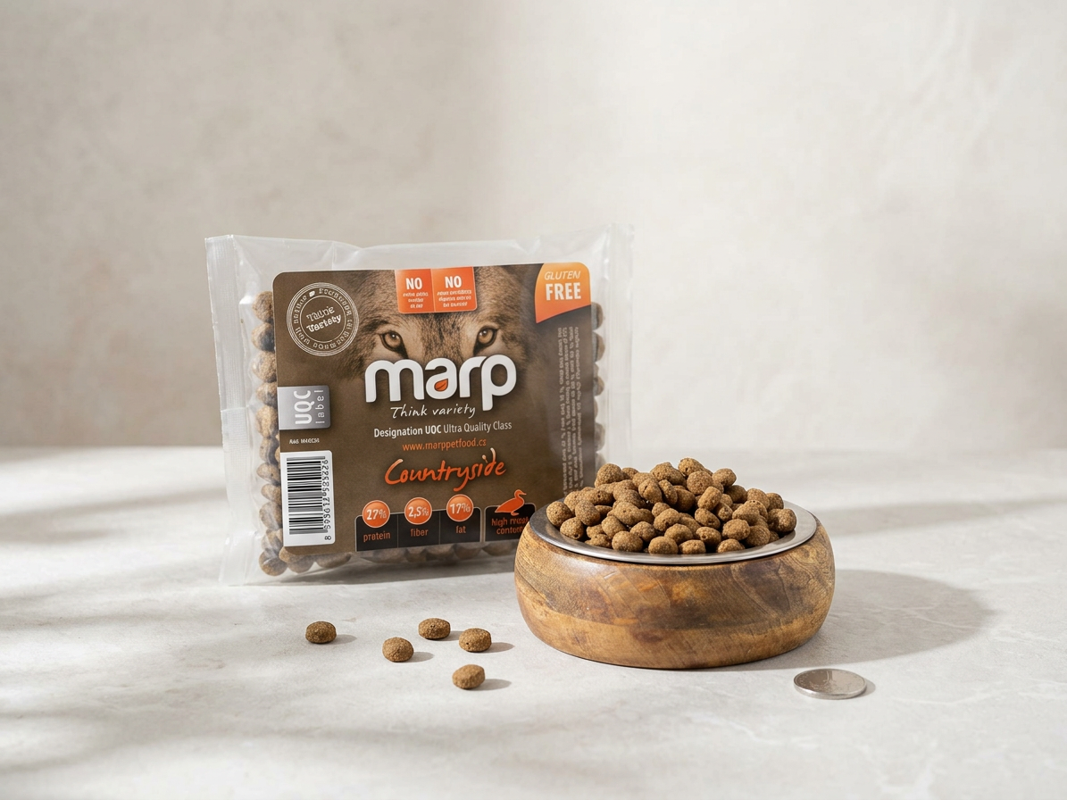 Marp Variety Countryside kachní granule pro psy – vzorek 70 g