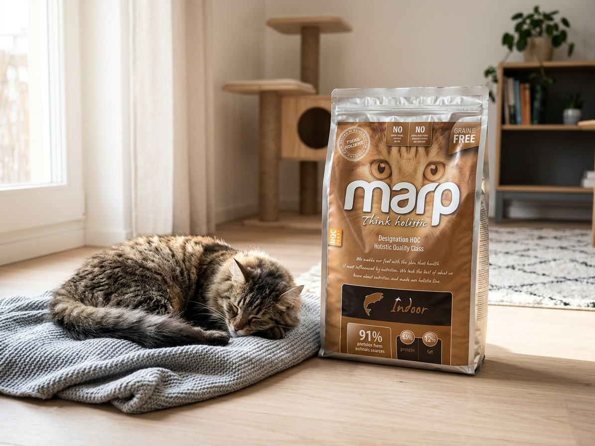 Marp Holistic Indoor CAT 2 kg – rybí granule pro domácí kočky