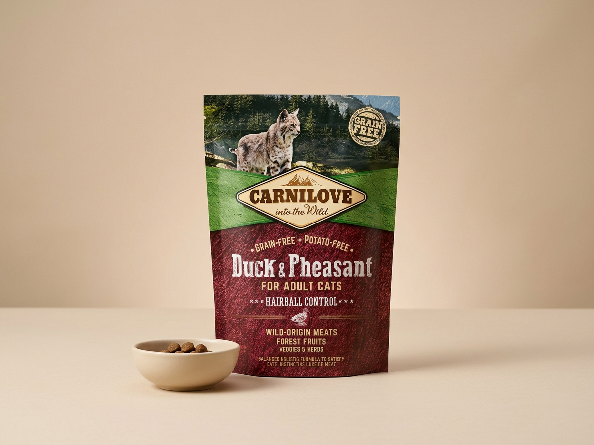 Carnilove Cat Duck & Pheasant Adult Hairball Control 400 g