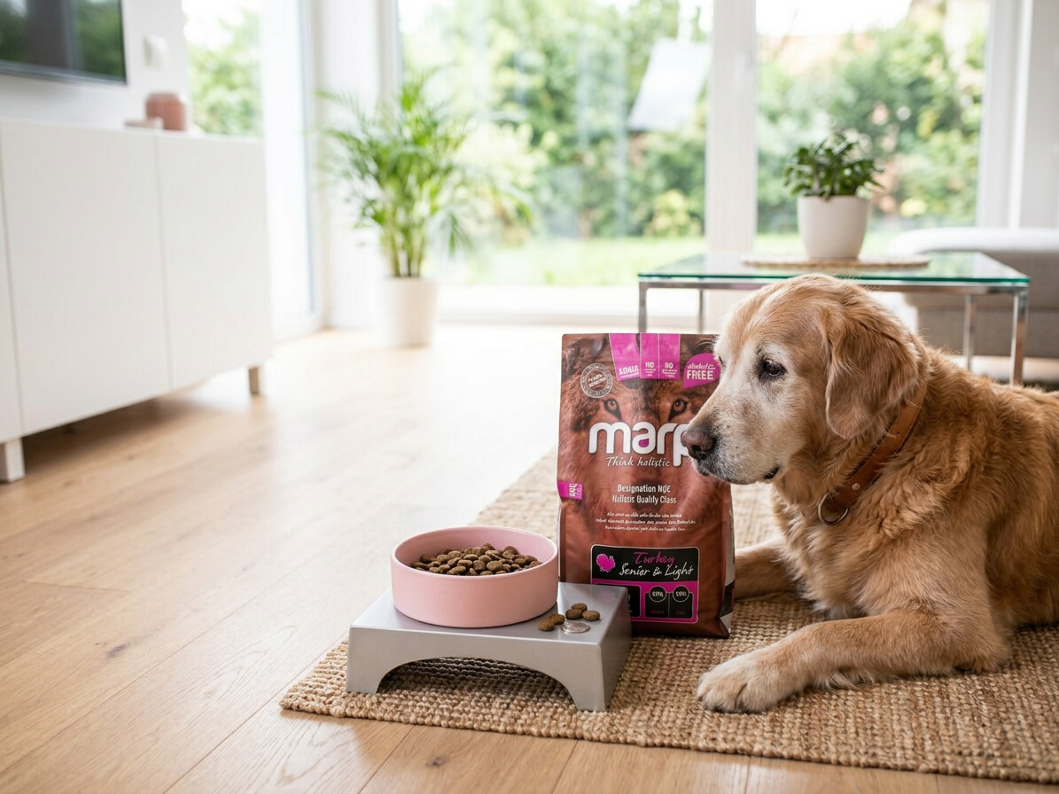 Marp Holistic Turkey Senior & Light – krůtí granule bez obilovin 2 kg