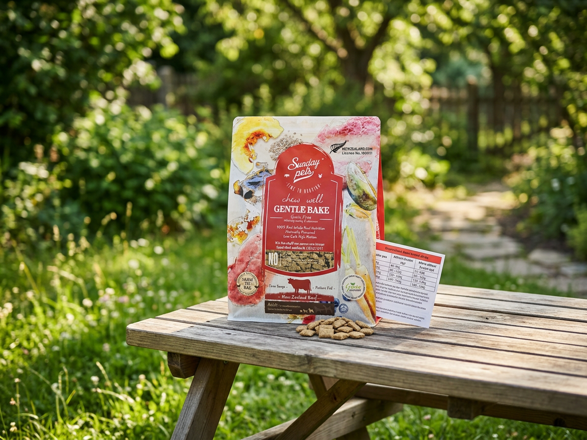Sunday Pets Gentle Bake Beef Adult pro malé a střední psy 1,3 kg