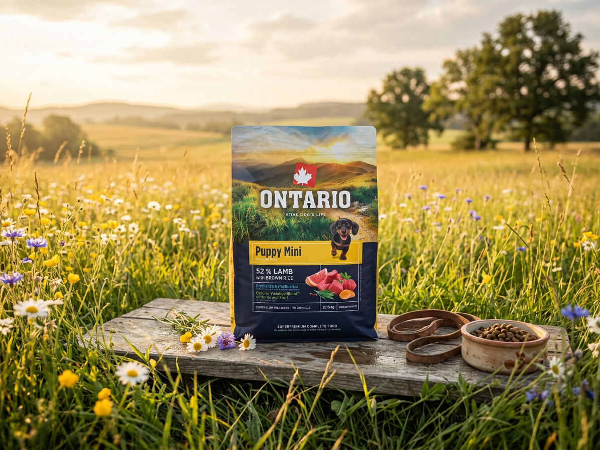 Ontario Puppy Mini Lamb & Brown Rice pro štěňata malých plemen 2,25 kg