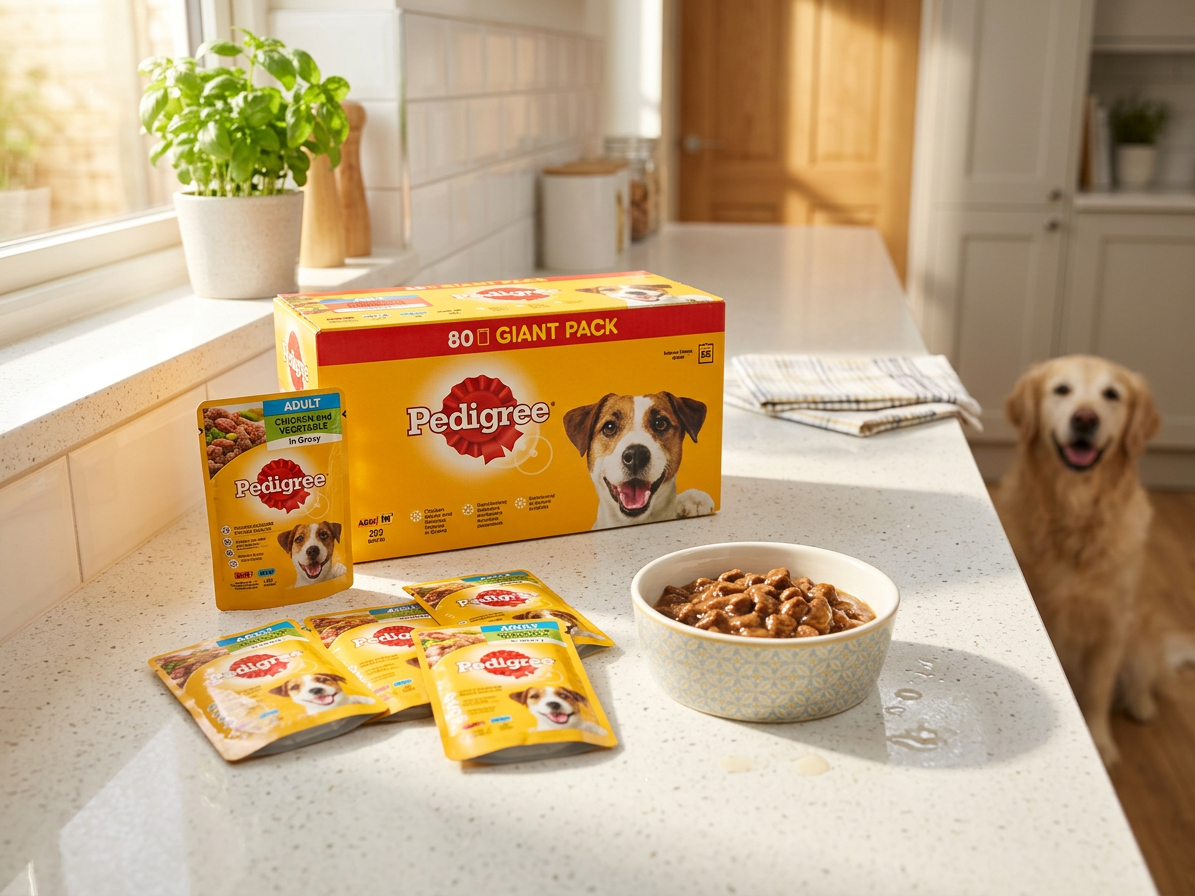 Kapsičky pro psy Pedigree Adult mixovaný výběr v želé, 80x100 g