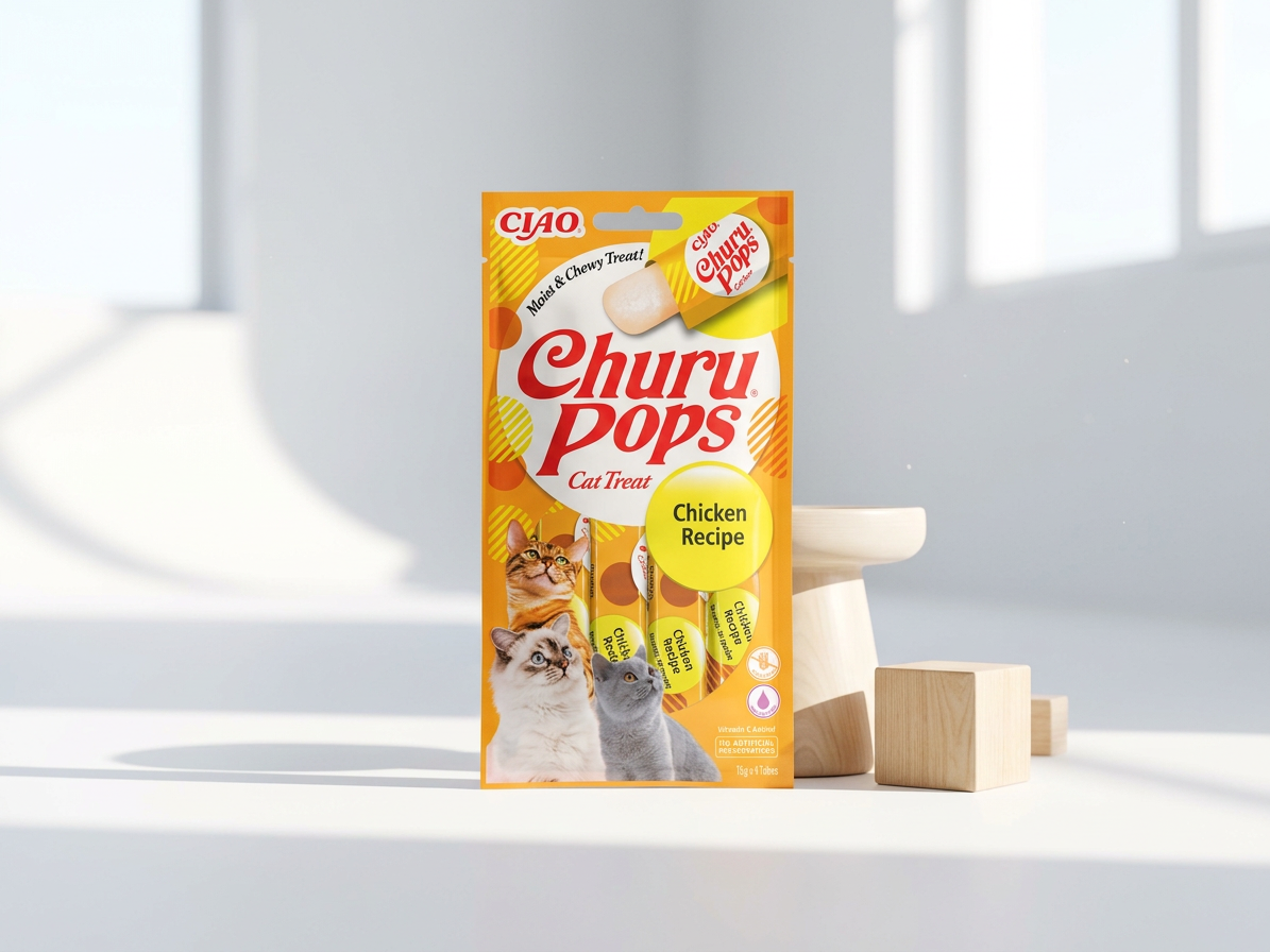 Churu cat Pops - kuře 60g
