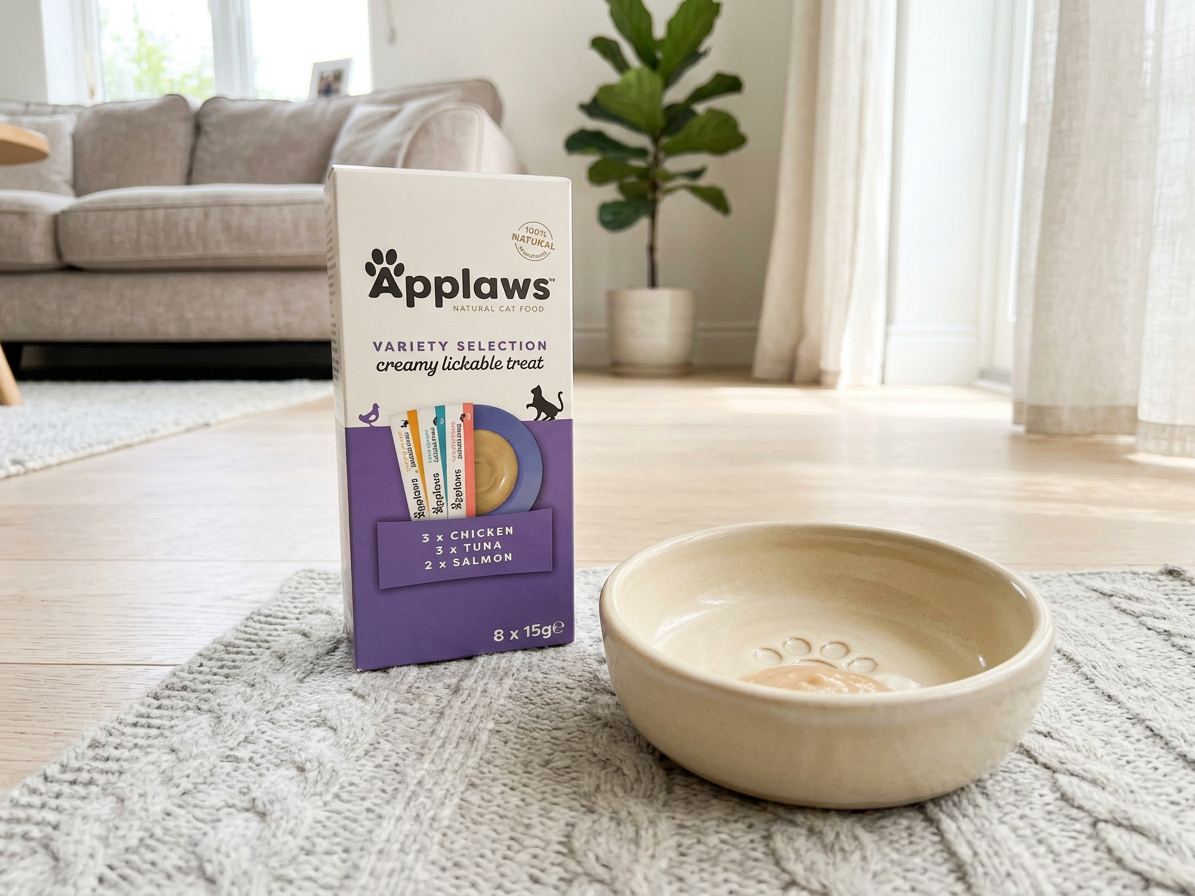 Applaws Cat Creamy Treat lízací pyré Variety Selection 8x15g