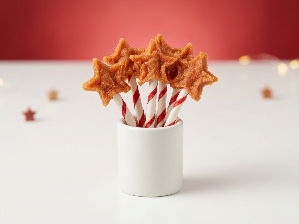 Xmas Chicken lollipop [150 ks], vánoční masové lízátko, 12 cm/ 14 g