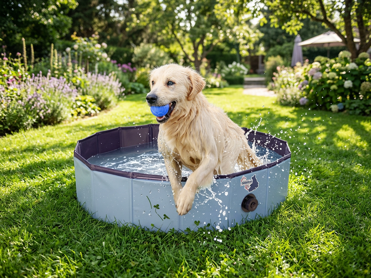 Bazének pro psy CoolPets Dog Pool M, 100x30 cm