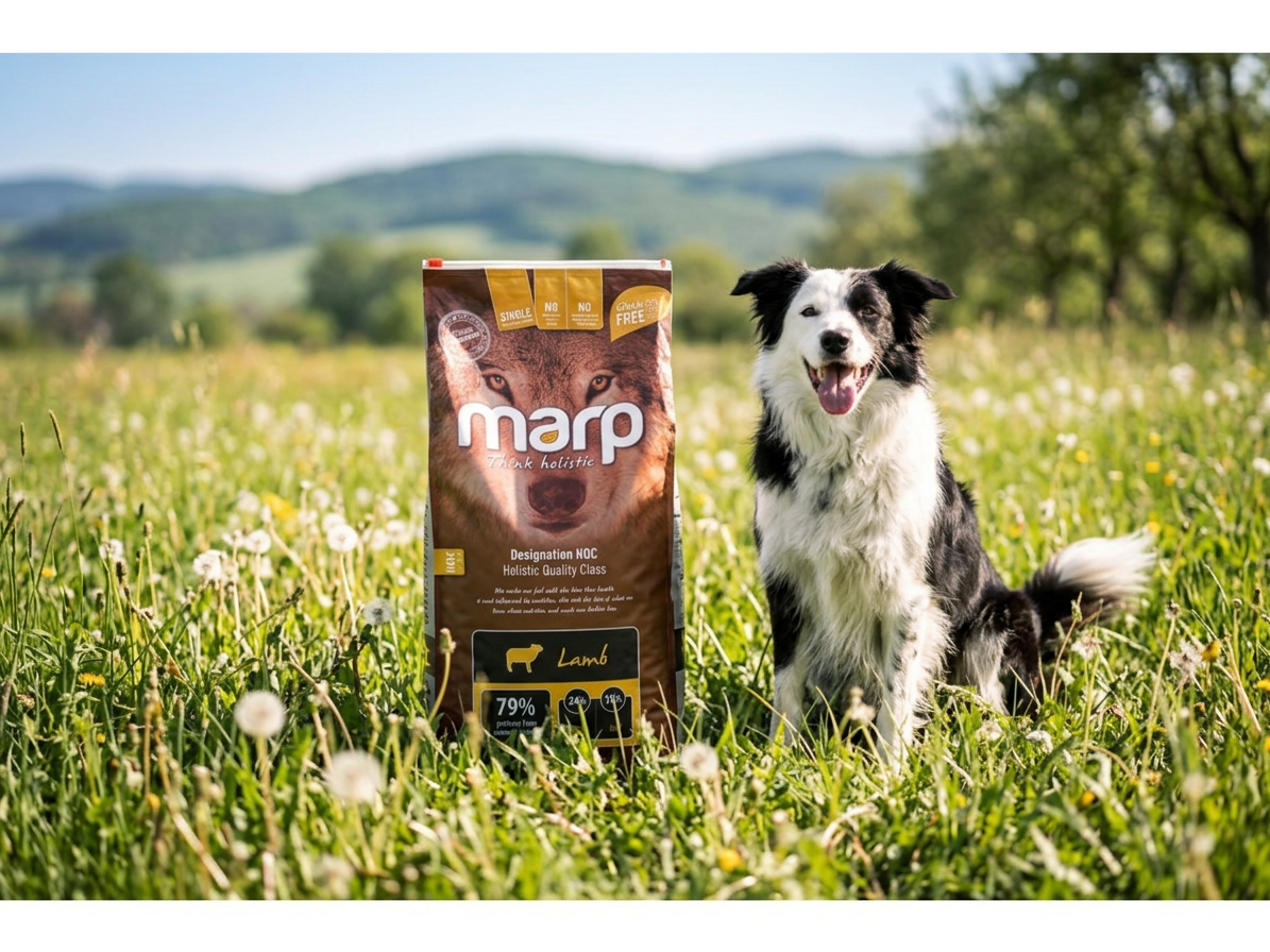 Marp Holistic Lamb 12 kg – monoproteinové jehněčí granule bez obilovin