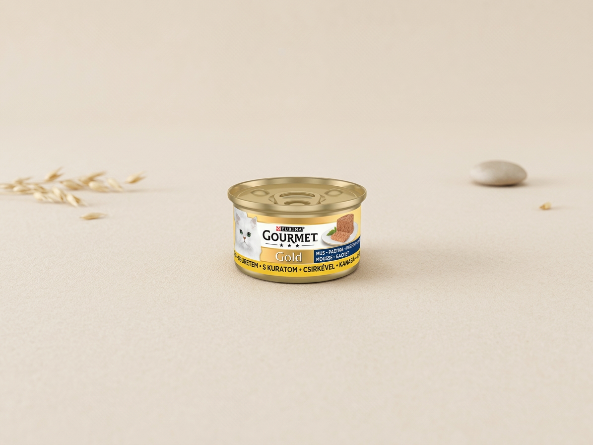 Gourmet Gold konz. kočka pašt. s kuř.masem 85g