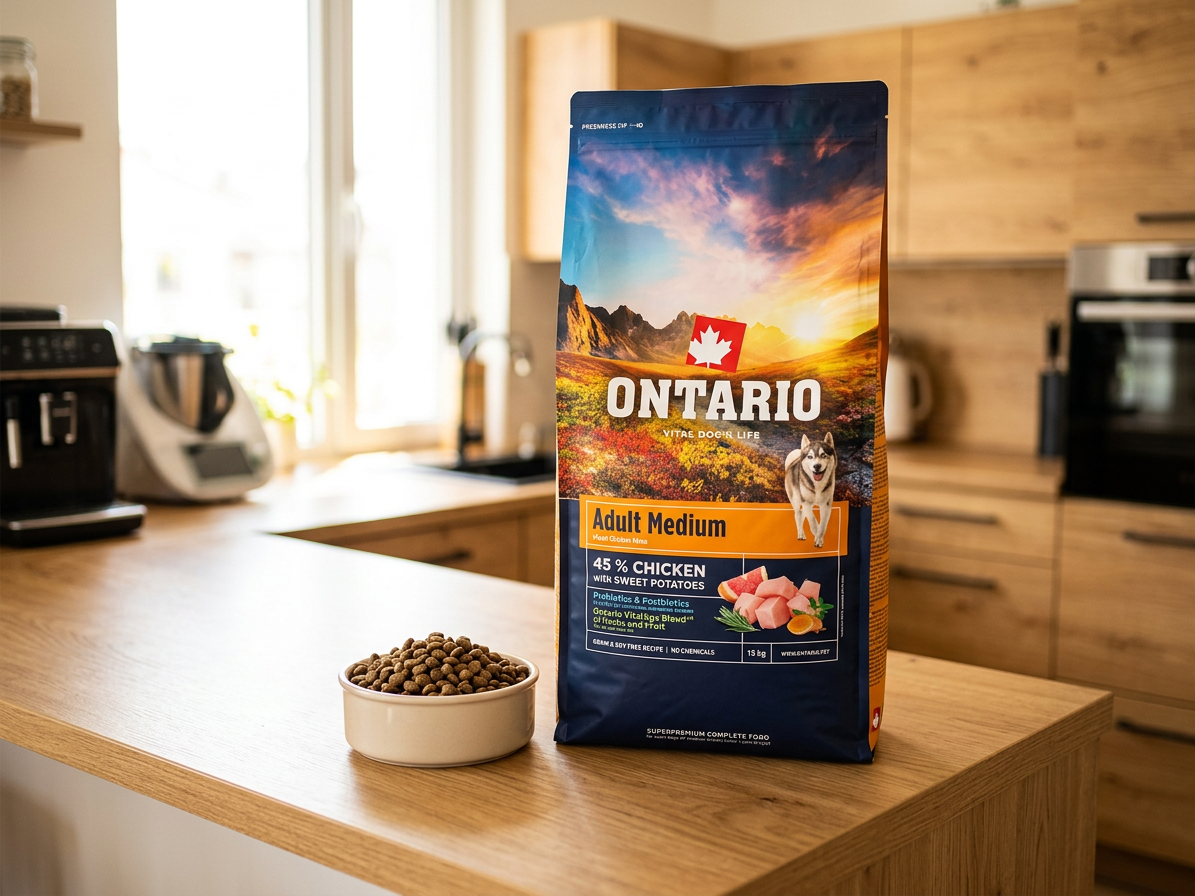 Ontario Adult Medium Chicken & Sweet Potatoes – granule 12 kg