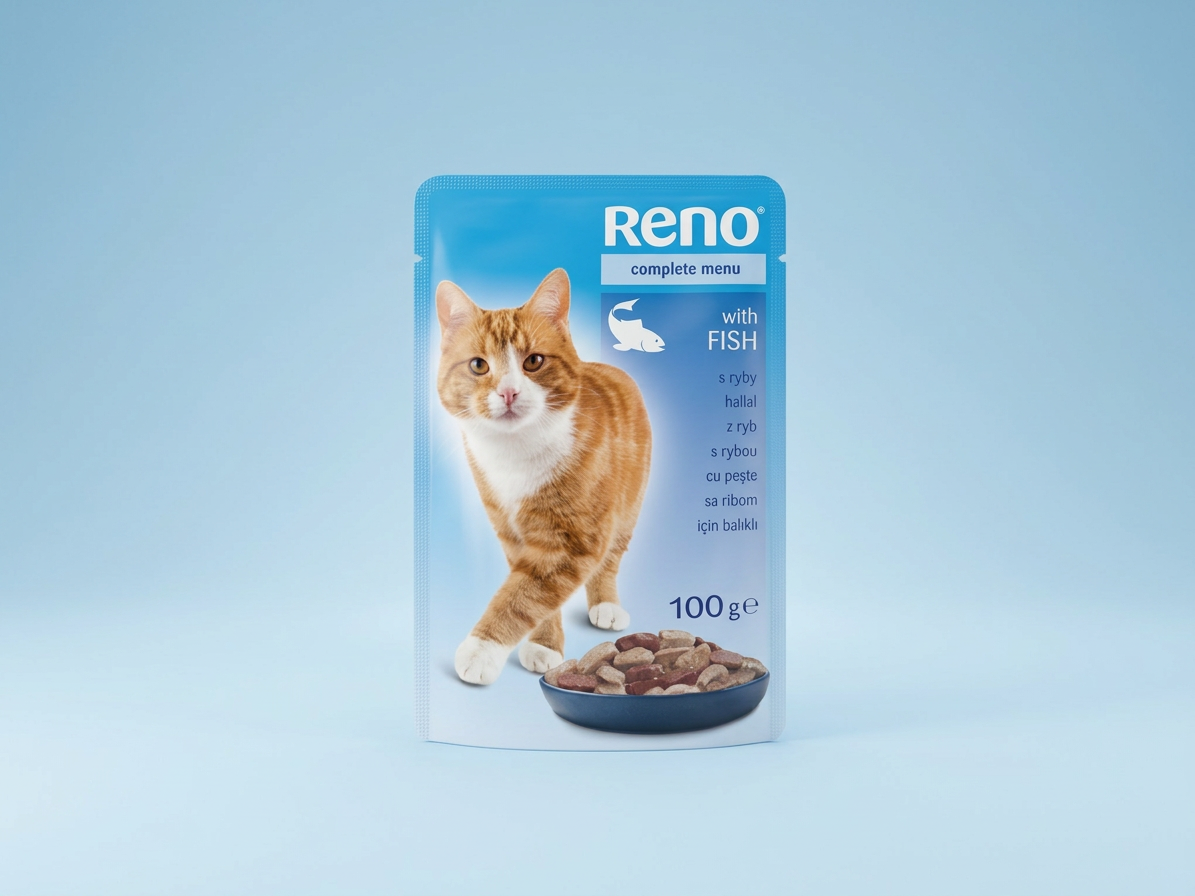 RENO Cat rybí, kapsa 100 g