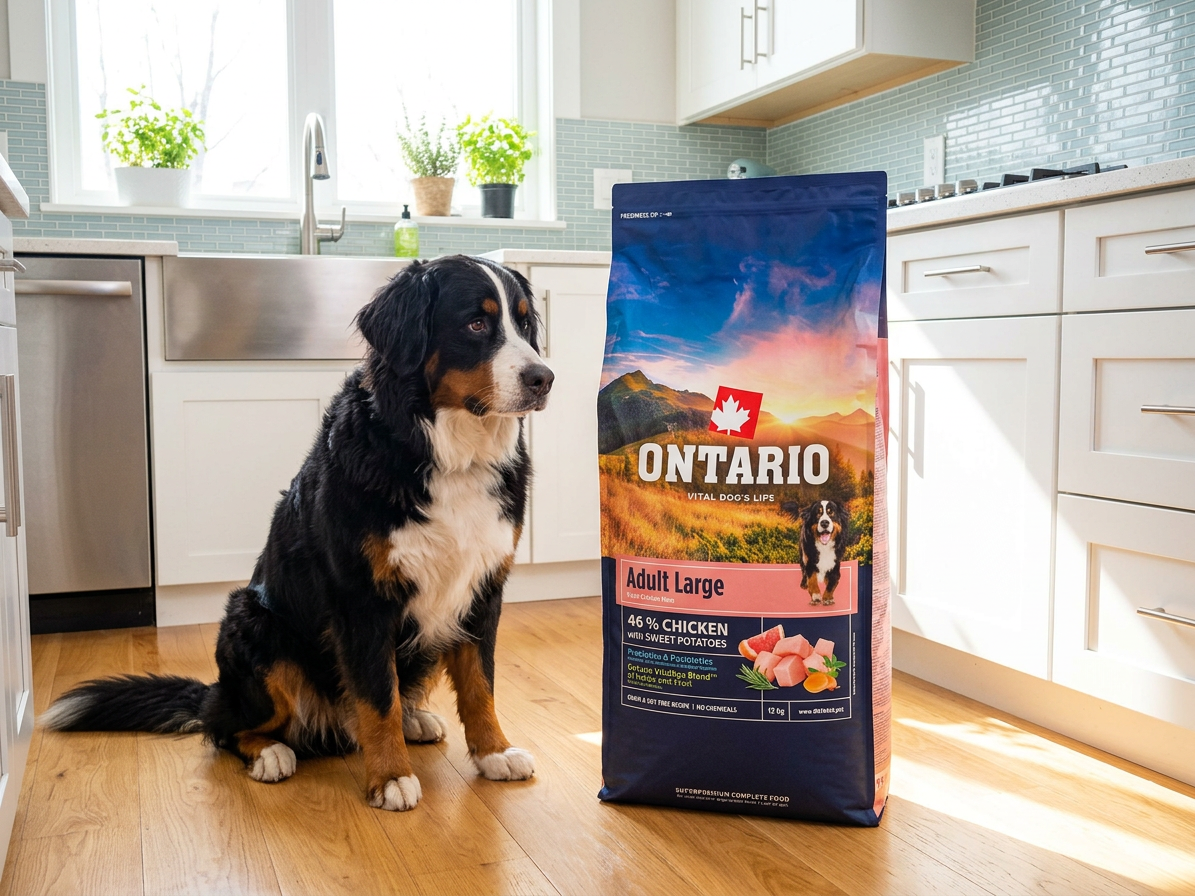 Ontario Adult Large Chicken & Sweet Potatoes – granule 12 kg
