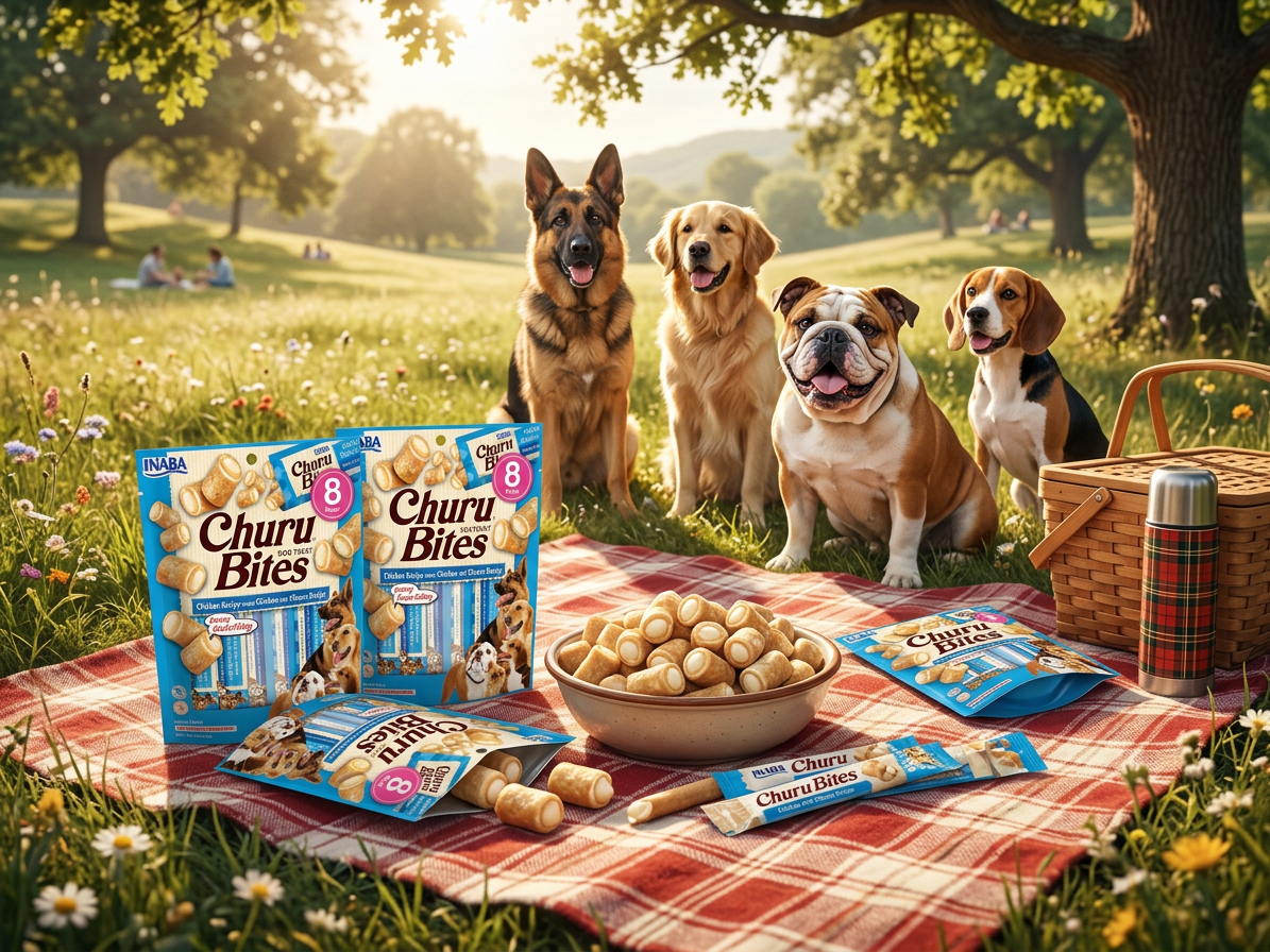 Churu dog Bites - kuře, sýr 96g