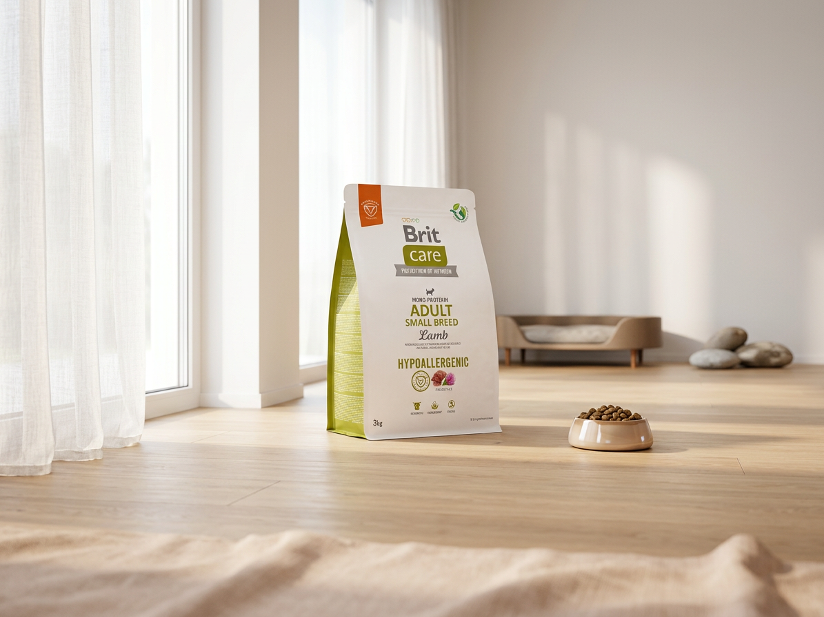Brit Care Dog Hypoallergenic Adult Small Breed – jehněčí a rýže 3 kg