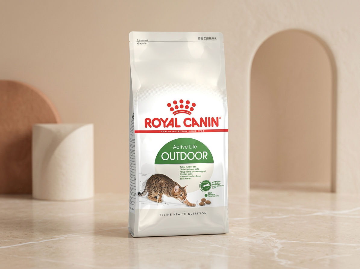 Royal Canin Feline Outdoor – kompletní krmivo pro aktivní kočky 2 kg