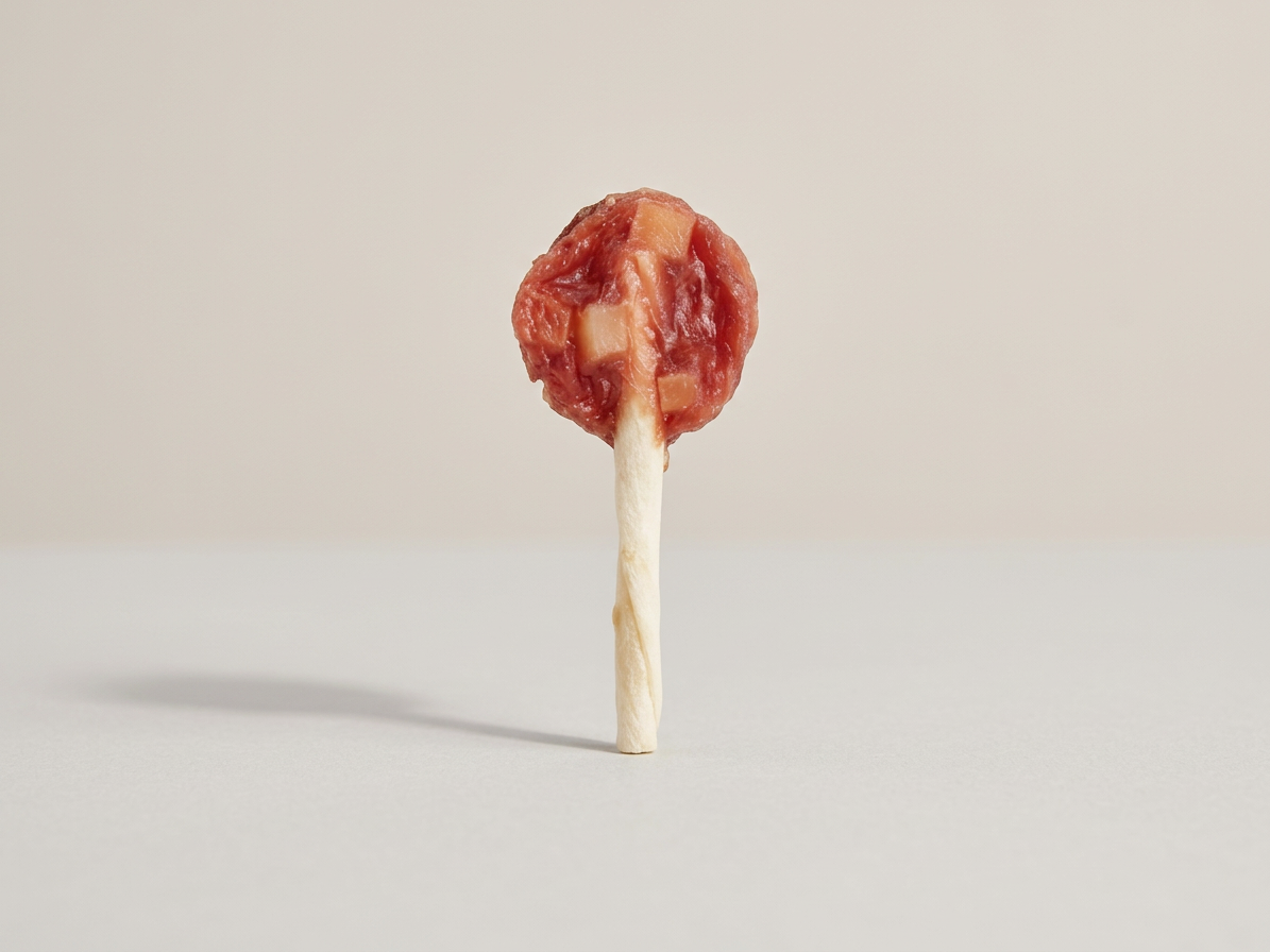 KIDDOG BUFFET LOLLIPOP lízátko s kachním masem a sýrem 9 cm/8 g [100ks]