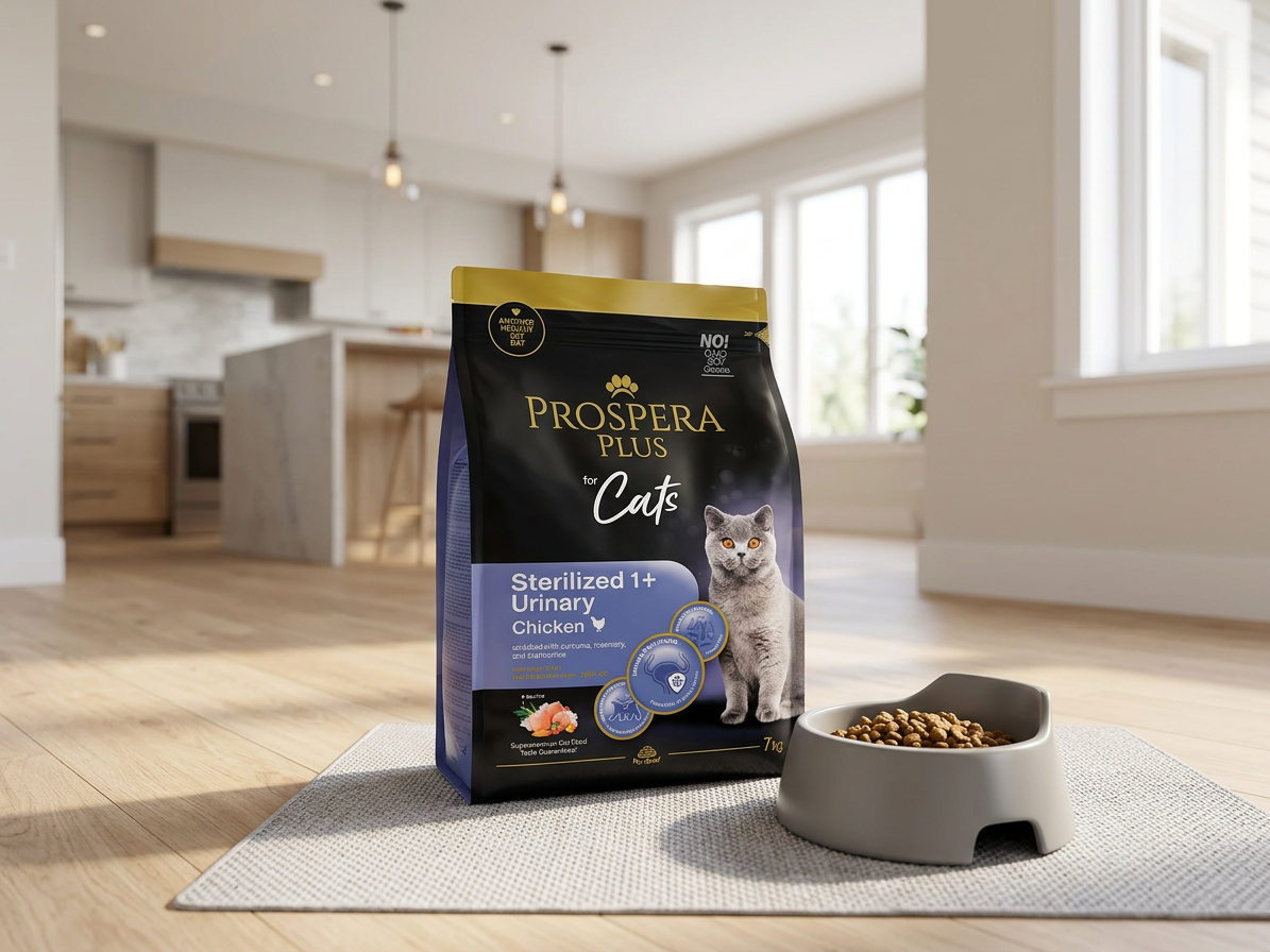 Prospera Plus Sterilized 1+ Chicken Urinary pro kočky 7 kg