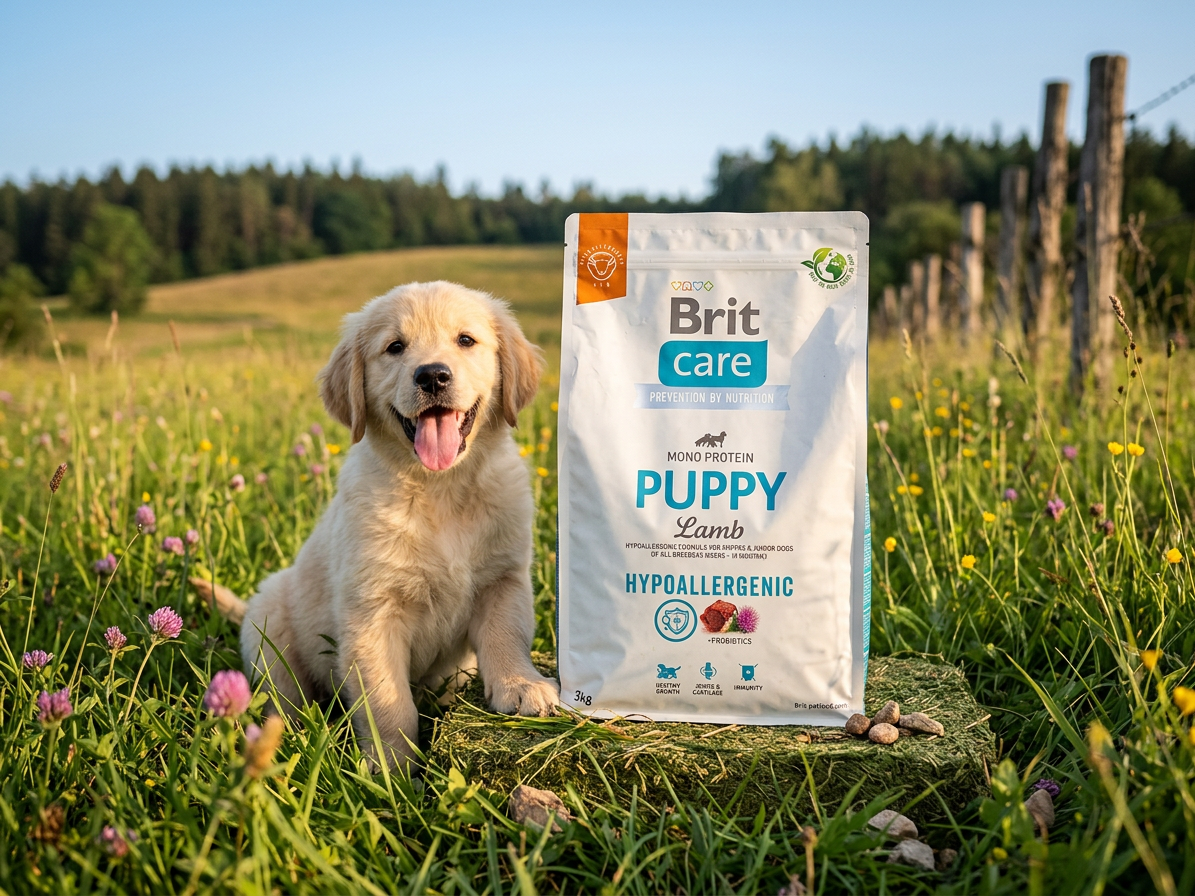 Brit Care Dog Hypoallergenic Puppy jehněčí a rýže 3 kg