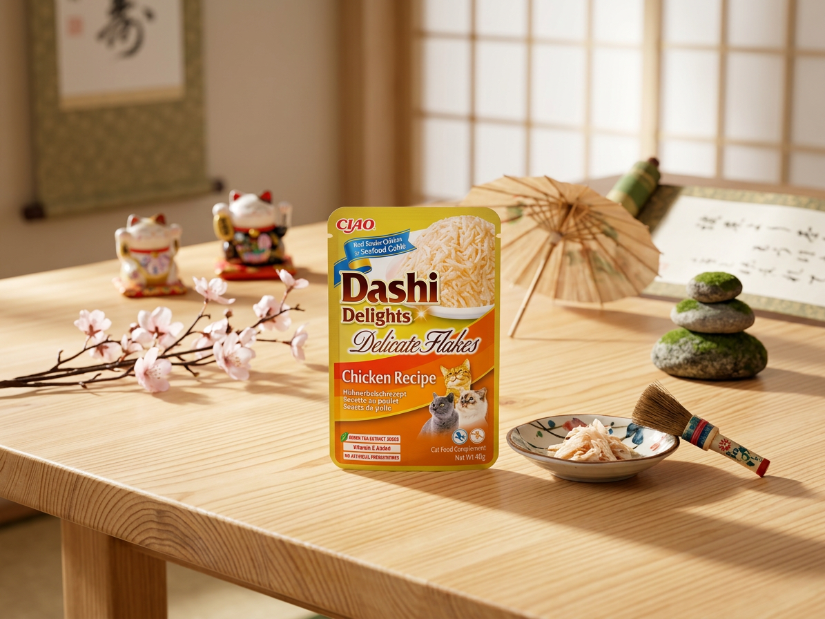 Churu Cat Dashi Delights Deli Flakes Chicken 40g