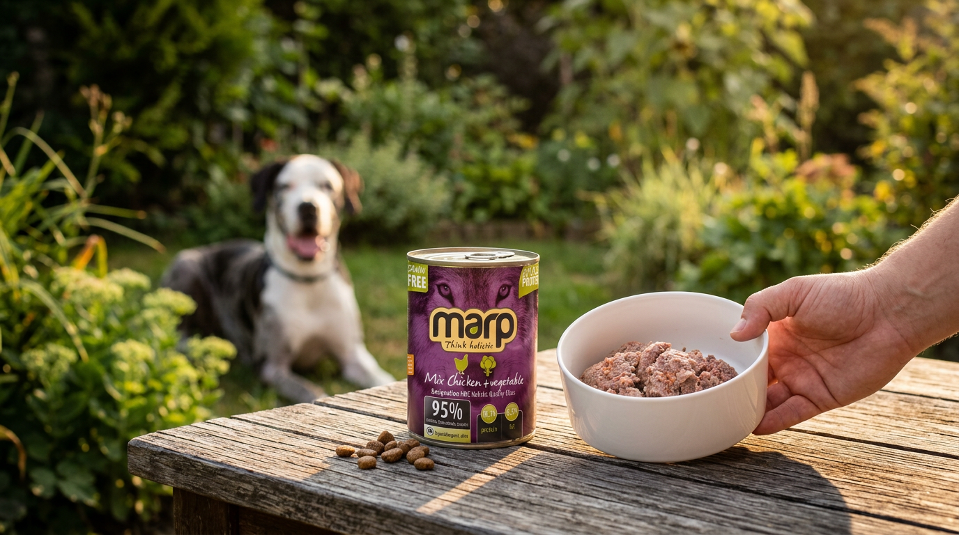 Marp Mix konzerva pro psy kuře+zelenina 400g
