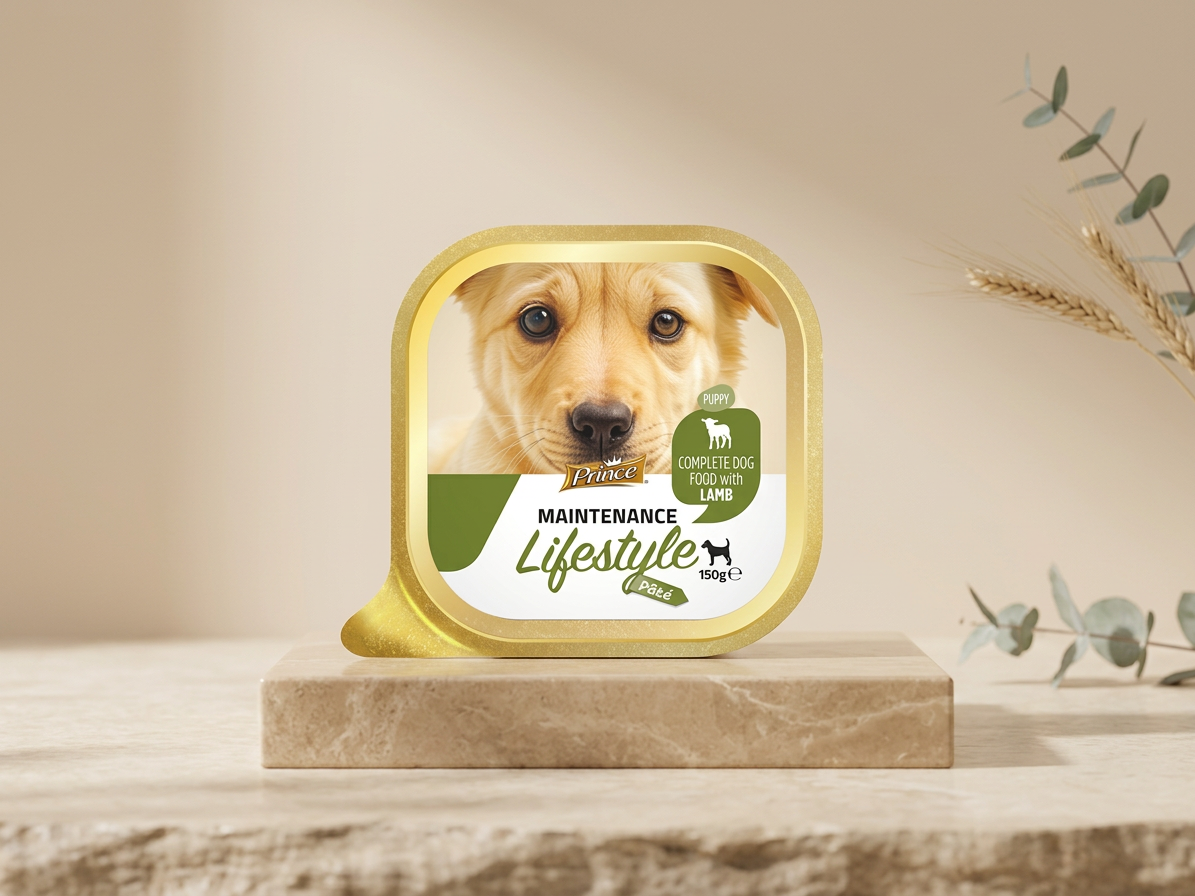 Paštika pro psy PRINCE PATE DOG JEHNĚČÍ, 150 g