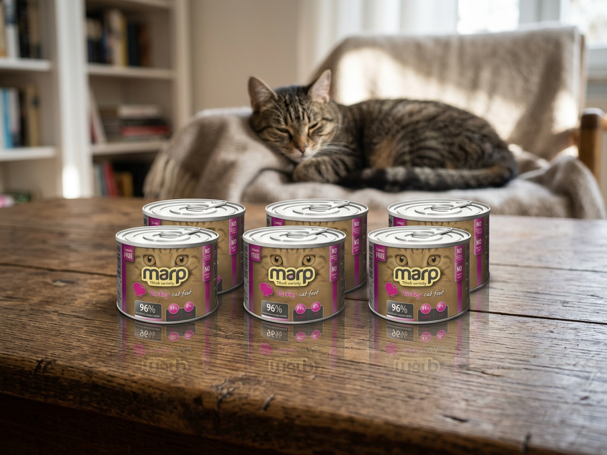 Marp Variety Turkey CAT konzerva pro kočky s krůtou 6x200g