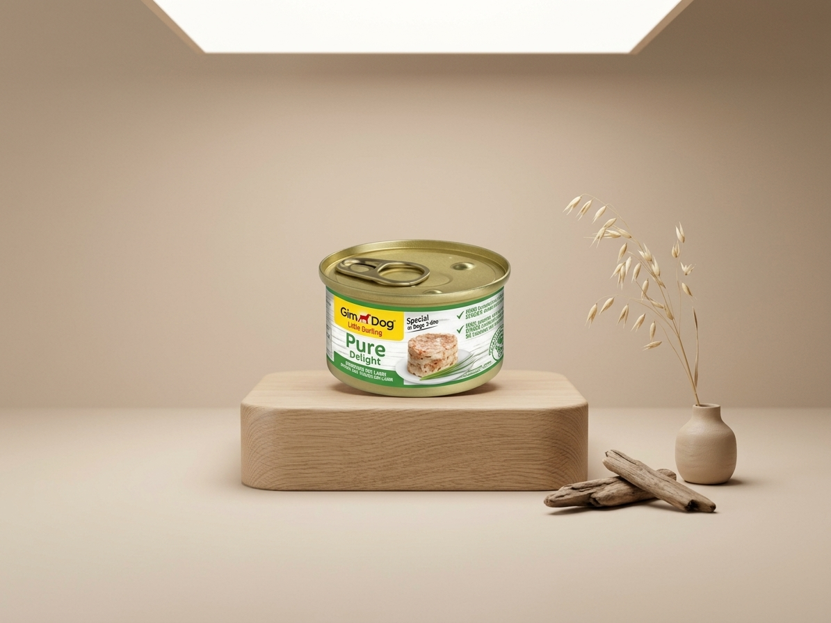 Gimdog Pure Delight konz. kuře s jehněčim 85g