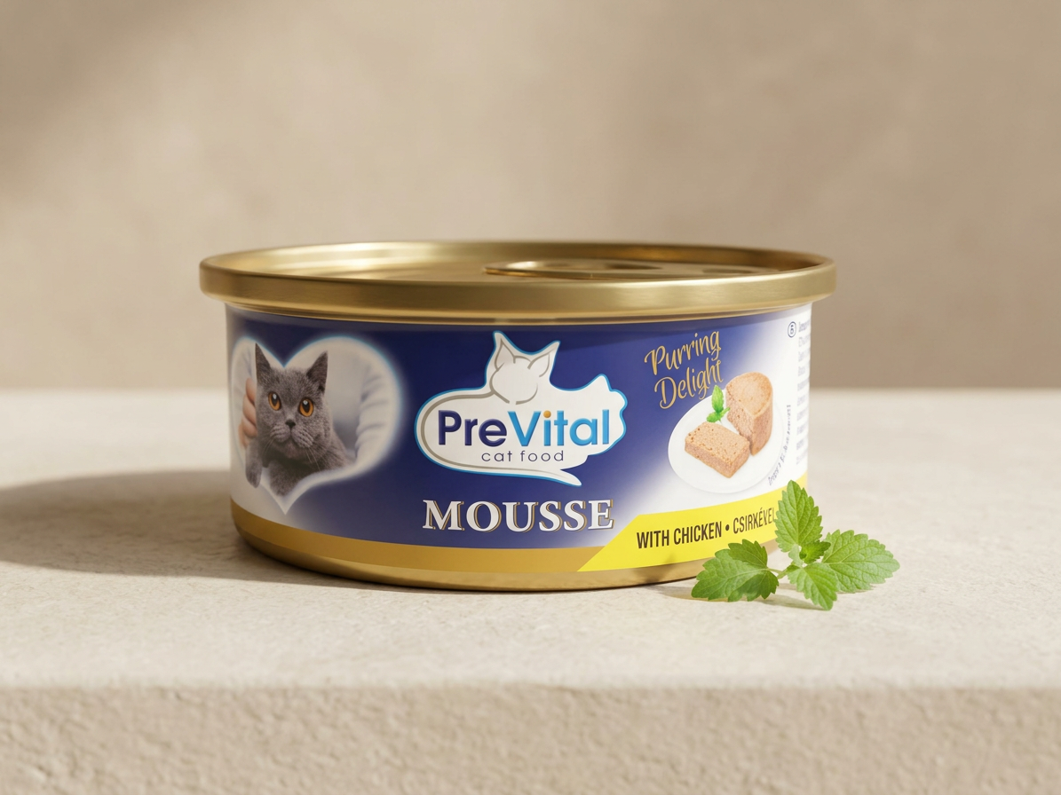 PreVital kočka kuřecí, konzerva 85 g