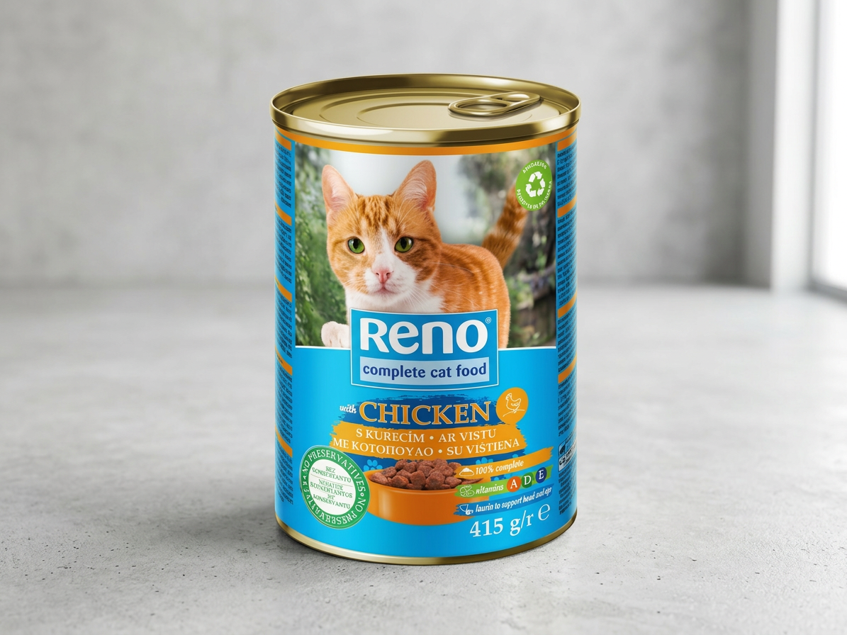 RENO Cat kuře, kousky 415 g