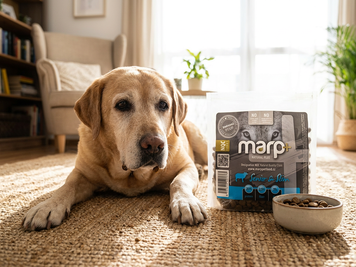 Marp Natural Plus Senior and Slim – jehněčí vzorek 70 g