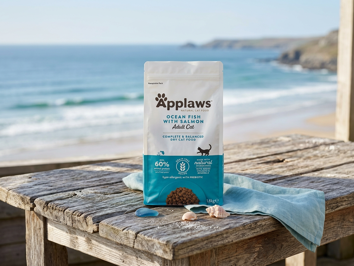 Applaws Cat Adult granule s mořskými rybami a lososem 1,8 kg