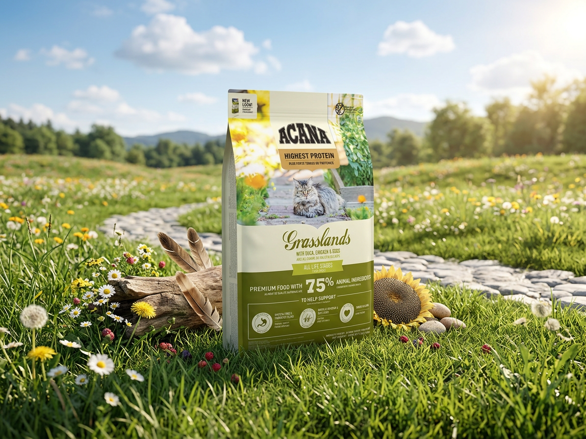 ACANA Grasslands Cat Grain-Free 4,5 kg – bezobilné granule