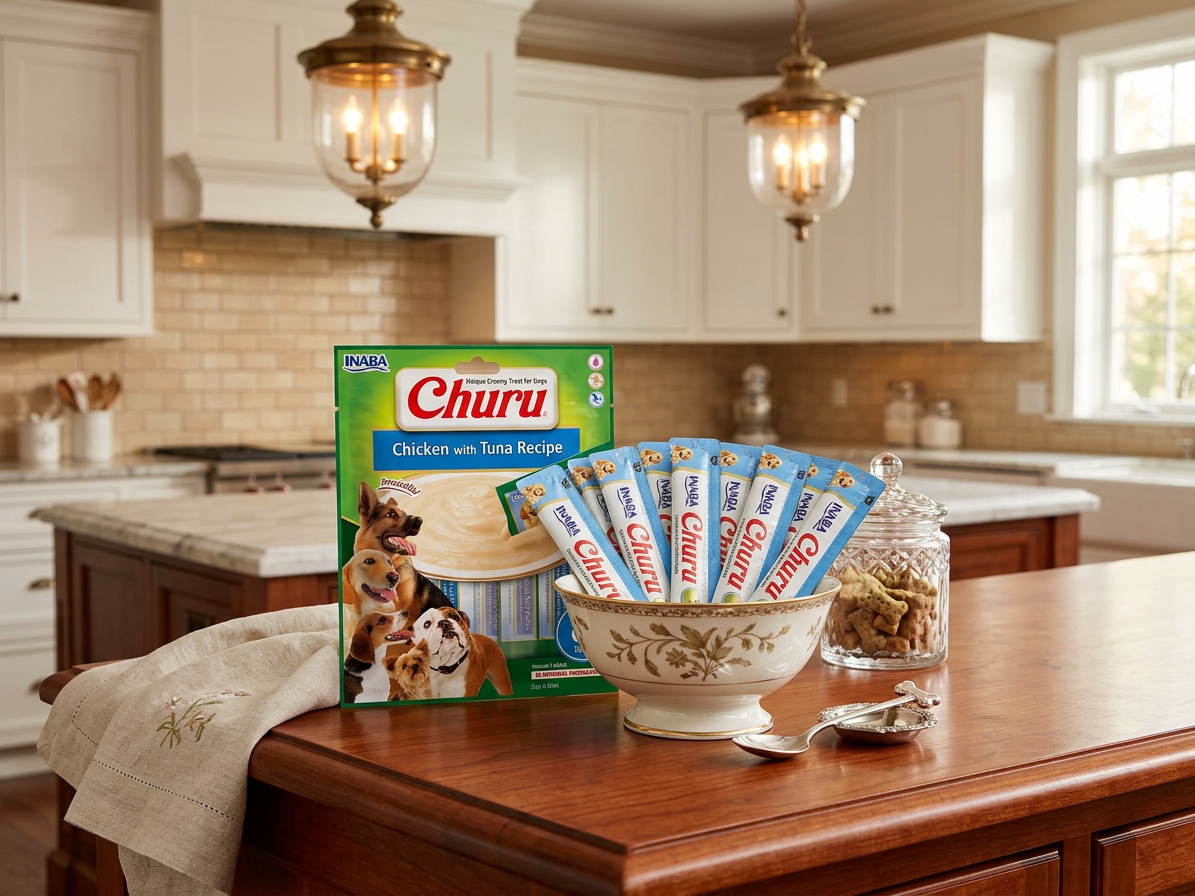 Inaba Churu dog snack kuře & tuňák 8x 20g