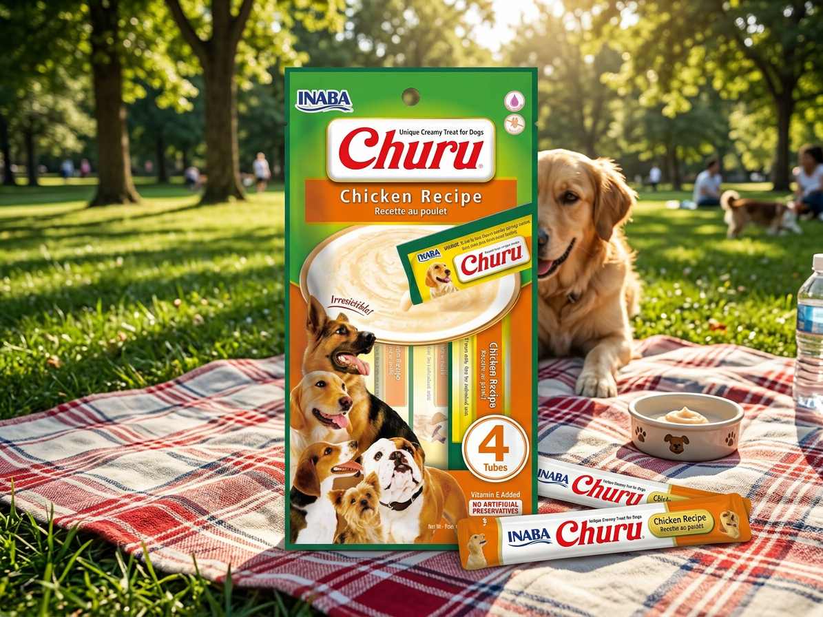 Inaba Churu dog snack kuře 4x14 g