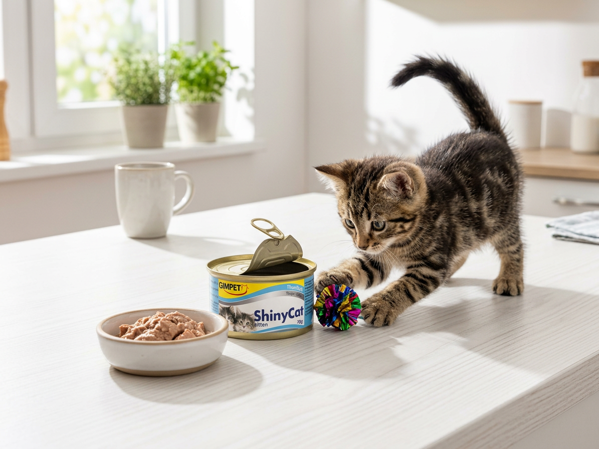 Konzerva ShinyCat kitten tunak 70g