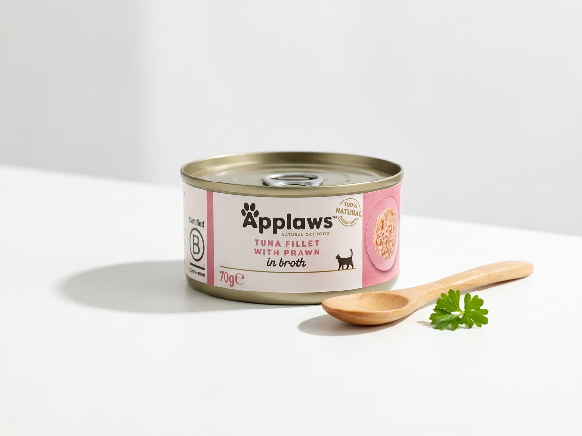Konzerva Applaws Cat tuňák s krevetami 70g