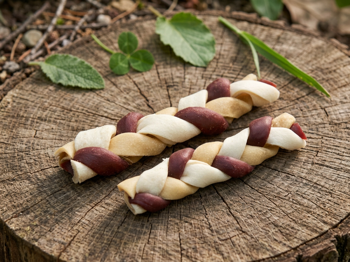 DentaFun Braided Stick, pletený copánek [100ks], 12 cm / 85 g, cena za 1ks