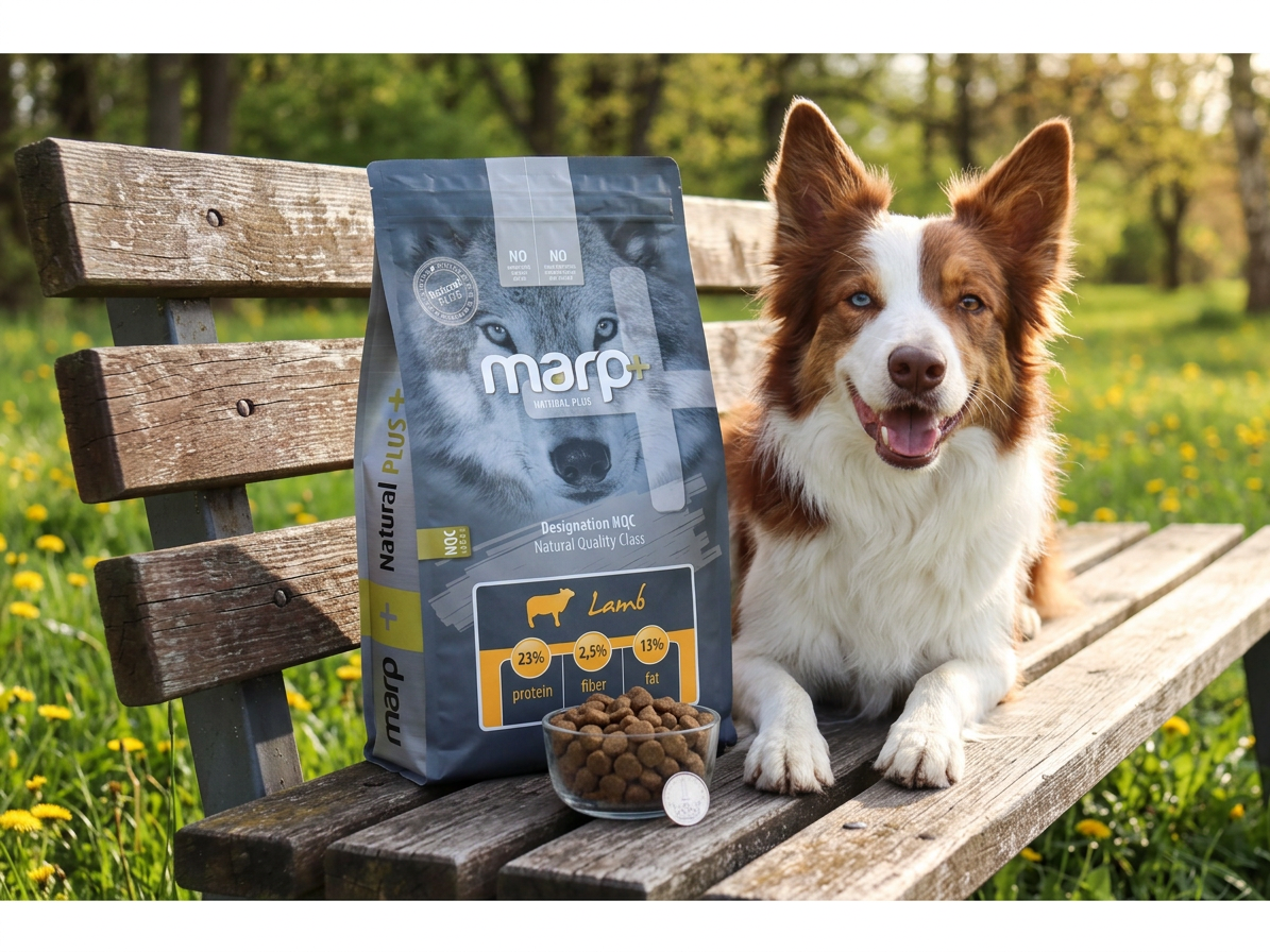 Marp Natural Plus jehněčí – kompletní krmivo pro dospělé psy 2 kg