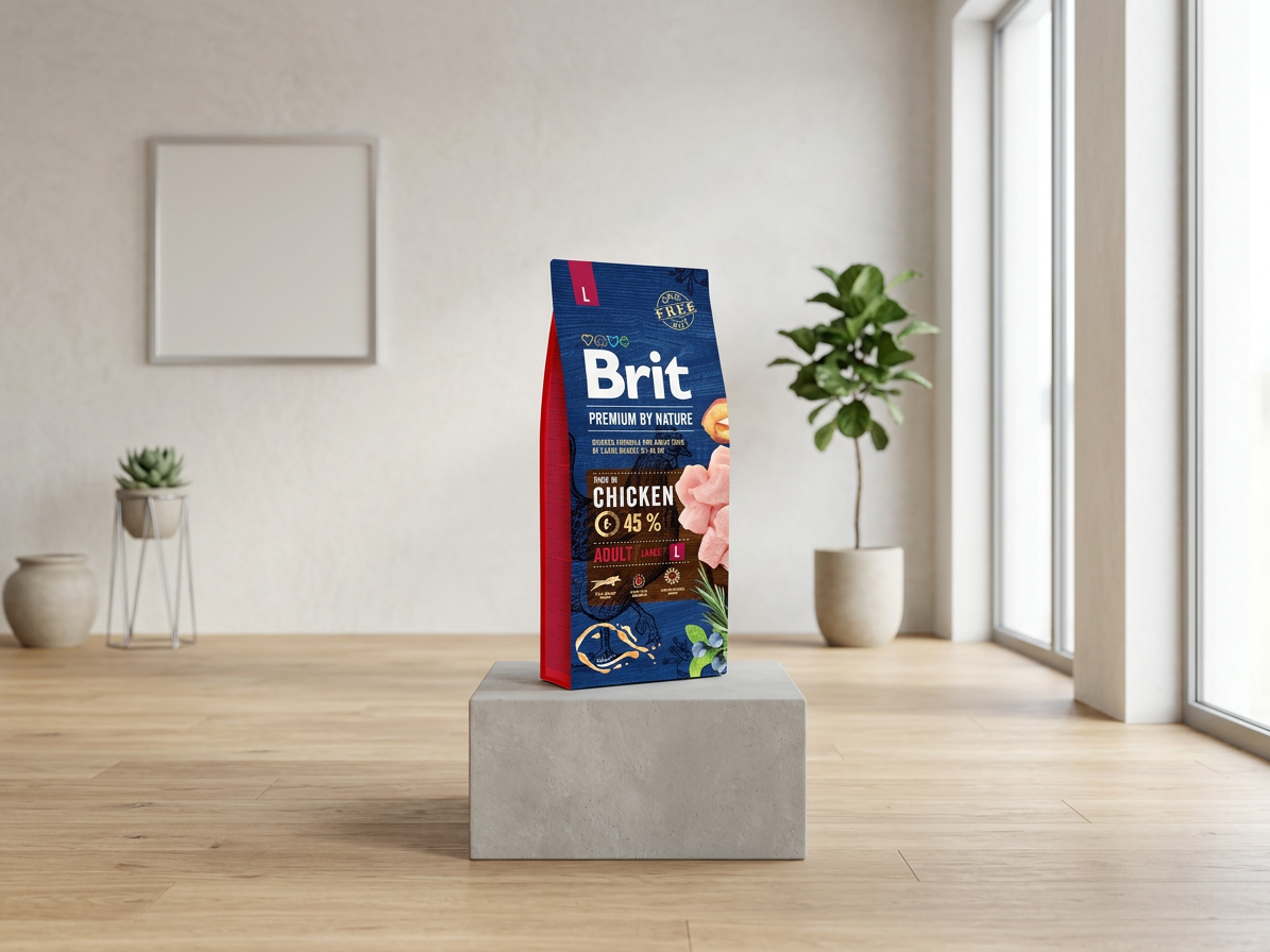 Brit Premium by Nature Dog Adult L – kuřecí granule 15 kg