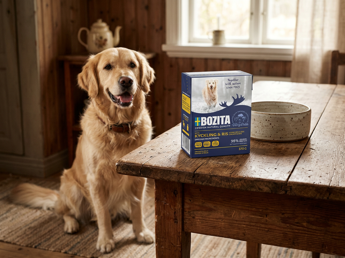 Bozita Dog kousky v želé s kuřecím a rýží 370 g