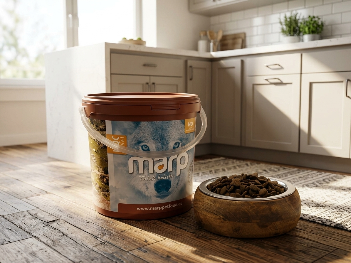 Marp Holistic Lamb jehněčí bez obilovin 4 kg v zásobníku
