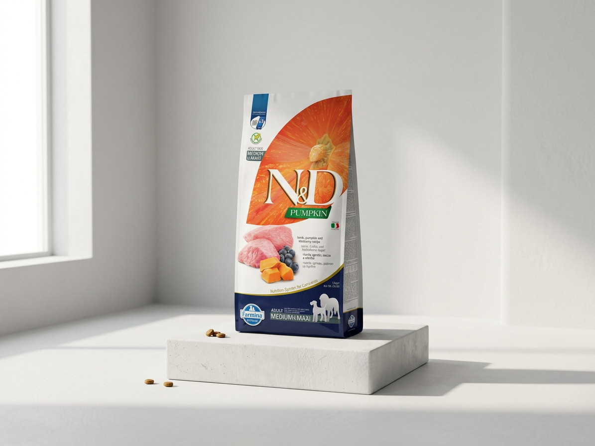 N&D Dog Adult Medium & Maxi Grain Free Lamb & Blueberry 12 kg