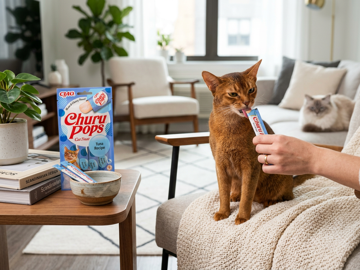 Churu cat Pops - tuňák 60g