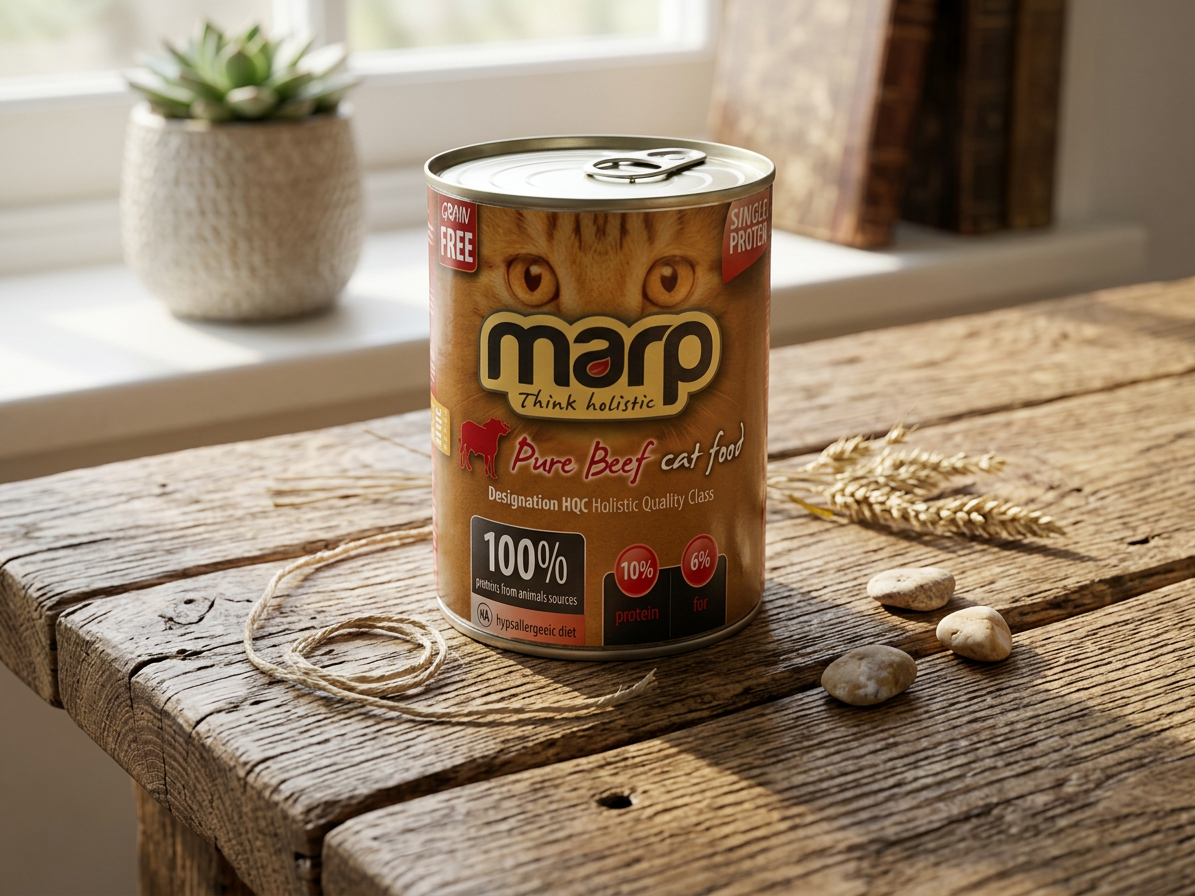 Marp Beef konzerva pro kočky s hovězím 400g