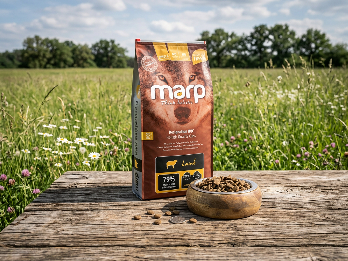 Marp Holistic Lamb 12 kg – jehněčí granule bez obilovin